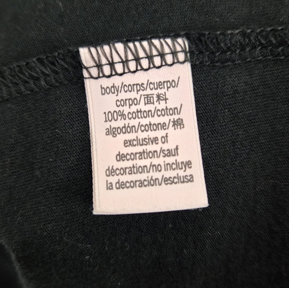 Victoria's Secret Black Racer-Back Cotton Tank Dress XL Style 333239-QC5 - Picture 5 of 8